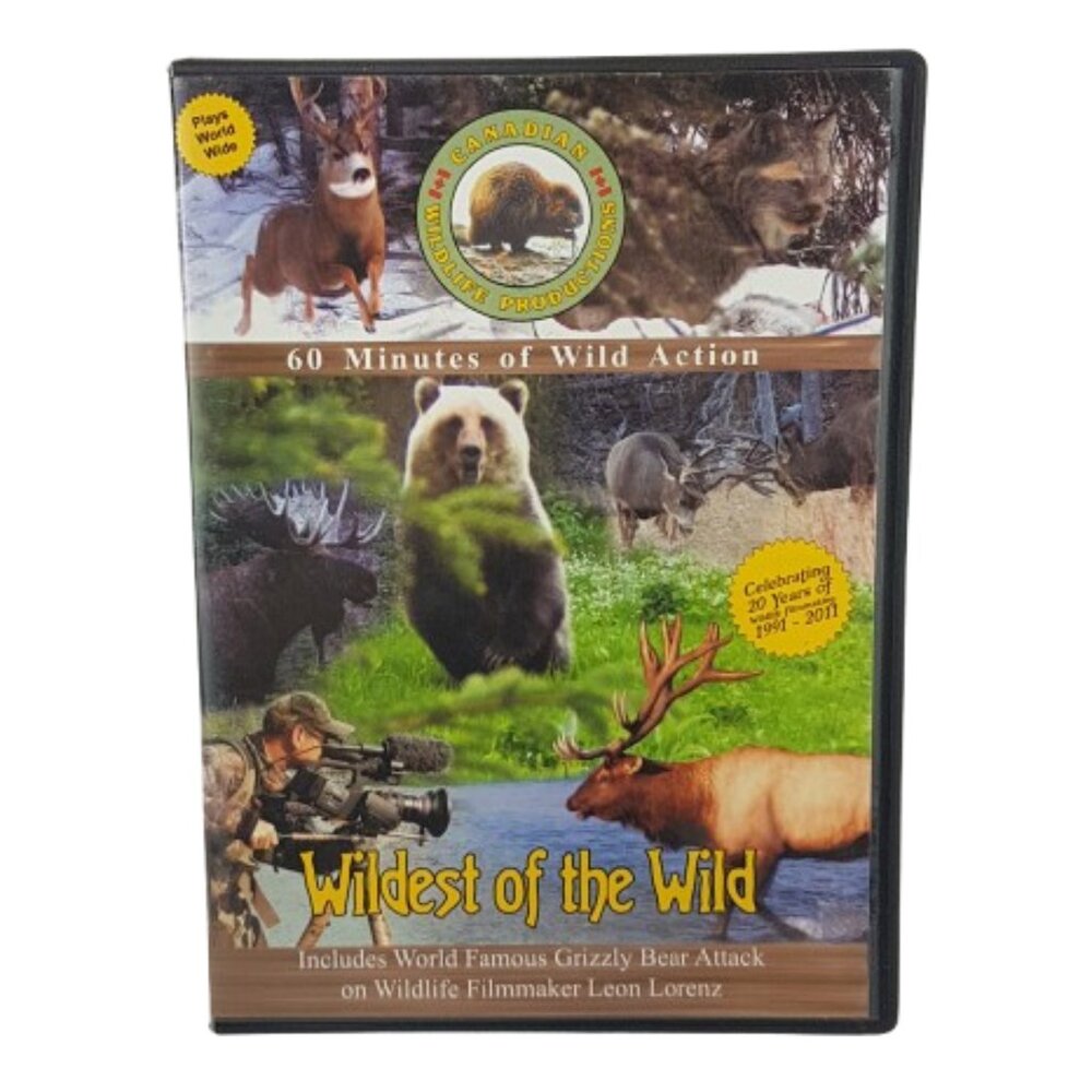 DVD CANADIAN WILDLIFE PRODUCTIONS Filming the Wildest of the Wild Alberta BC